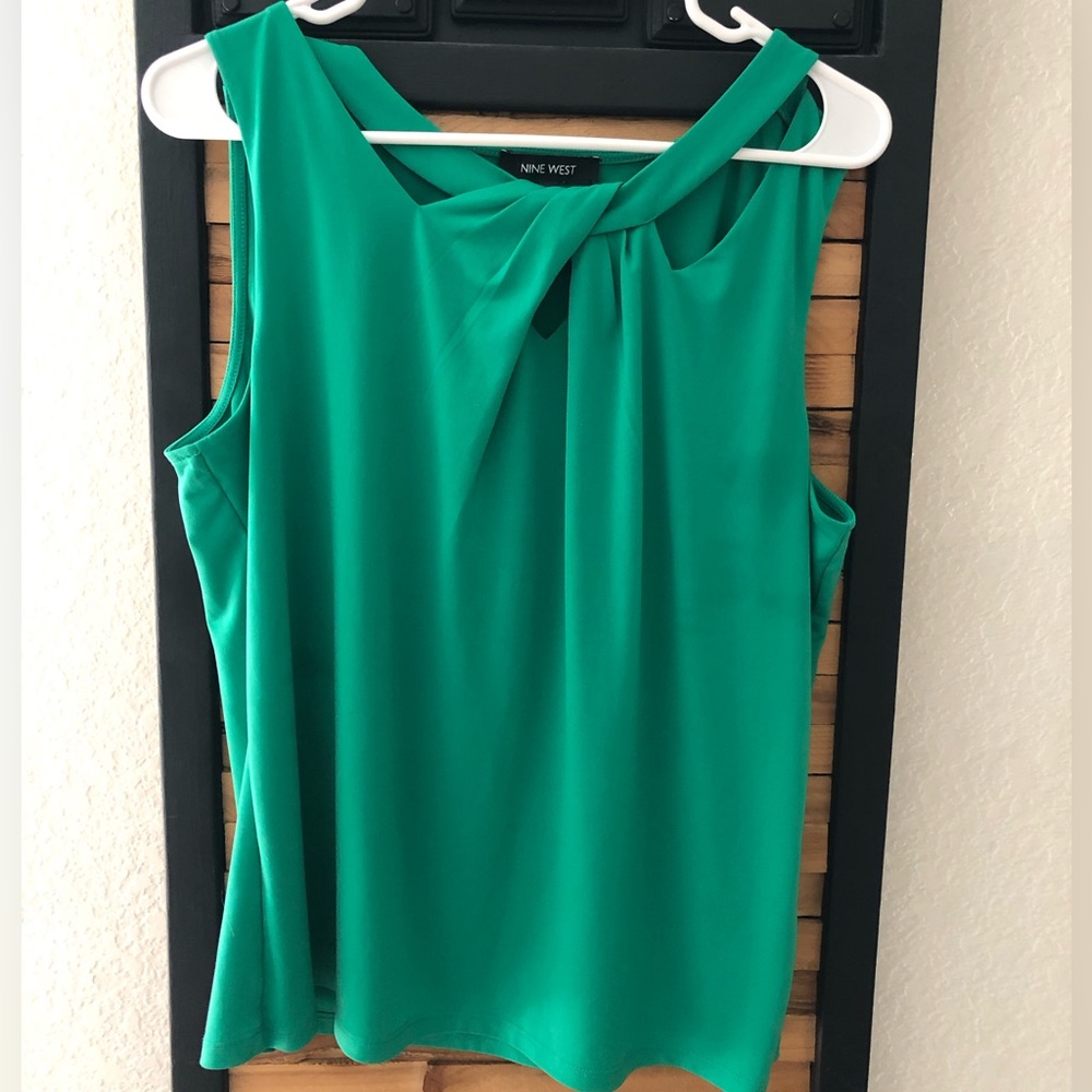 Nine West Emerald Green Top